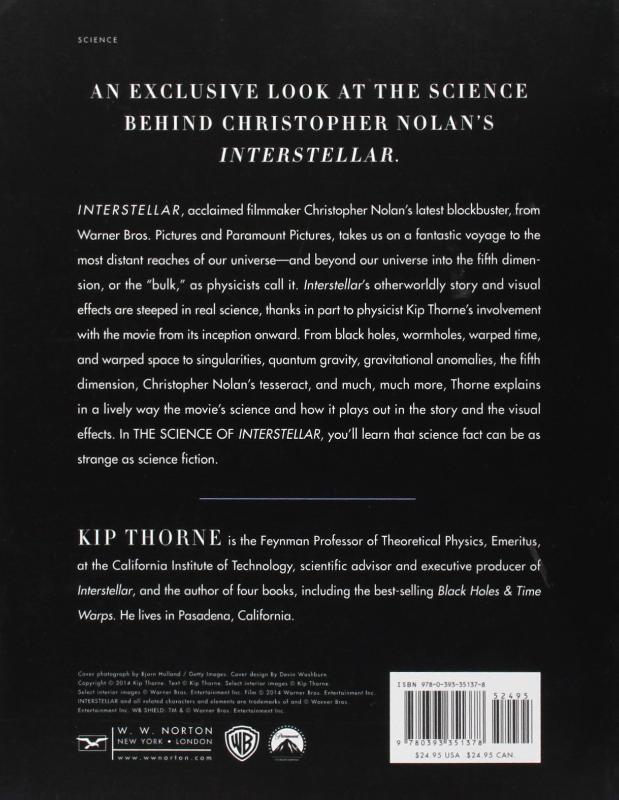 Rückseitencover The Science of Interstellar