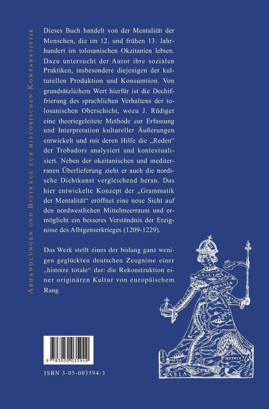 Rückseitencover Aristokraten und Poeten