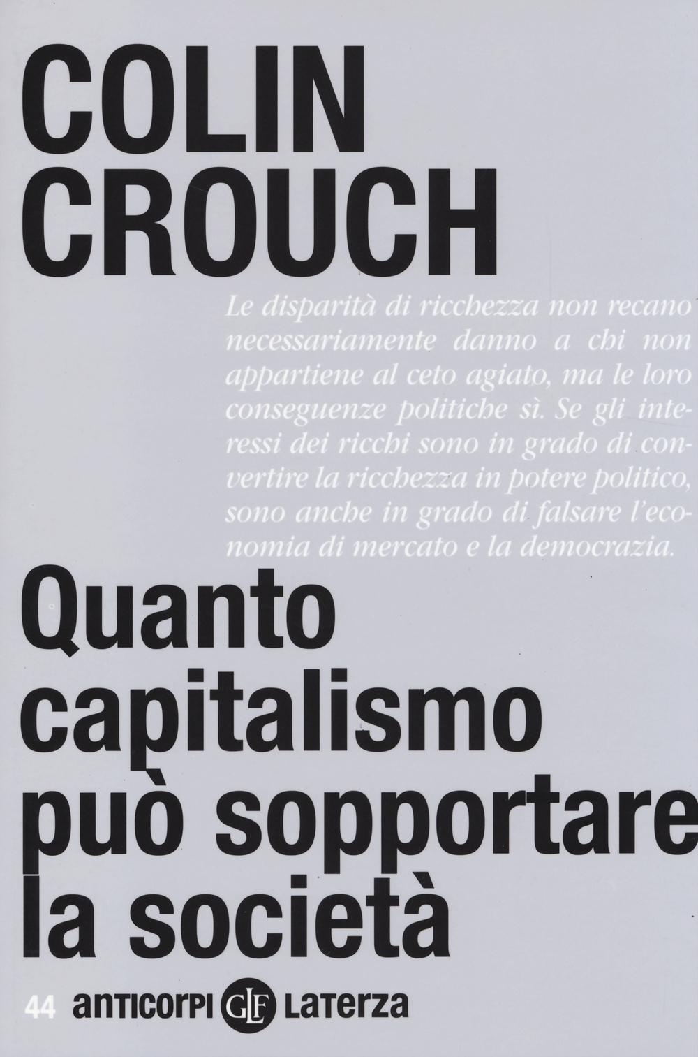 Vorderes Coverbild Quanto capitalismo può sopportare la società