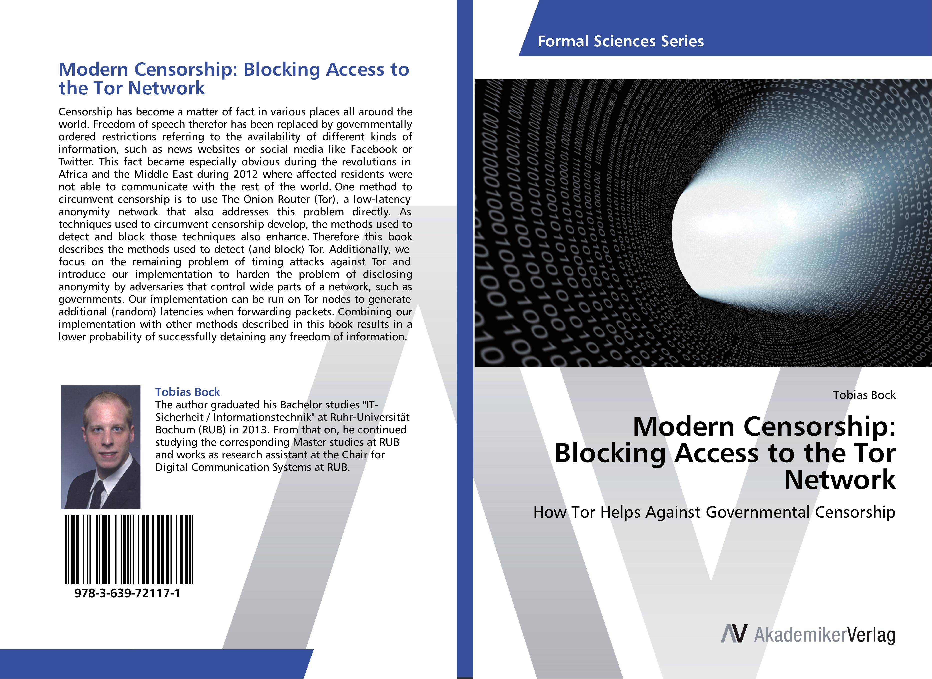 Vorderes Coverbild Modern Censorship: Blocking Access to the Tor Network