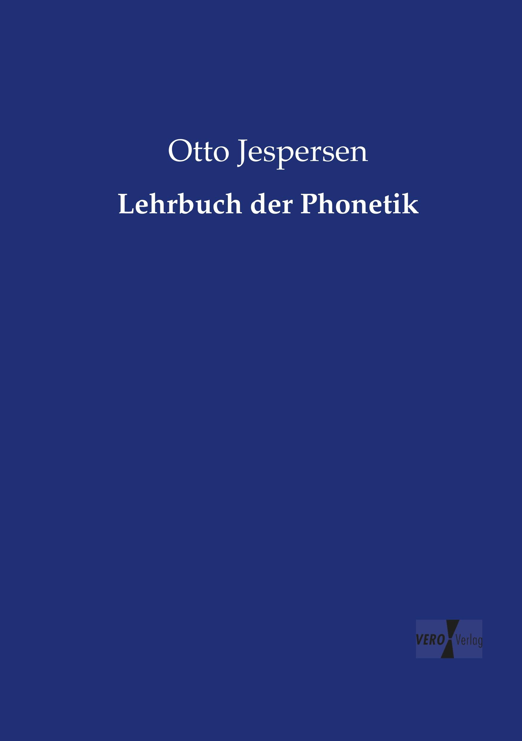 Vorderes Coverbild Lehrbuch der Phonetik