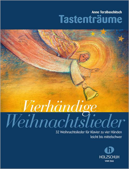 Vorderes Coverbild Vierhändige Weihnachtslieder