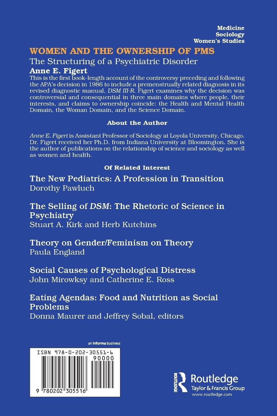 Rückseitencover Women and the Ownership of PMS