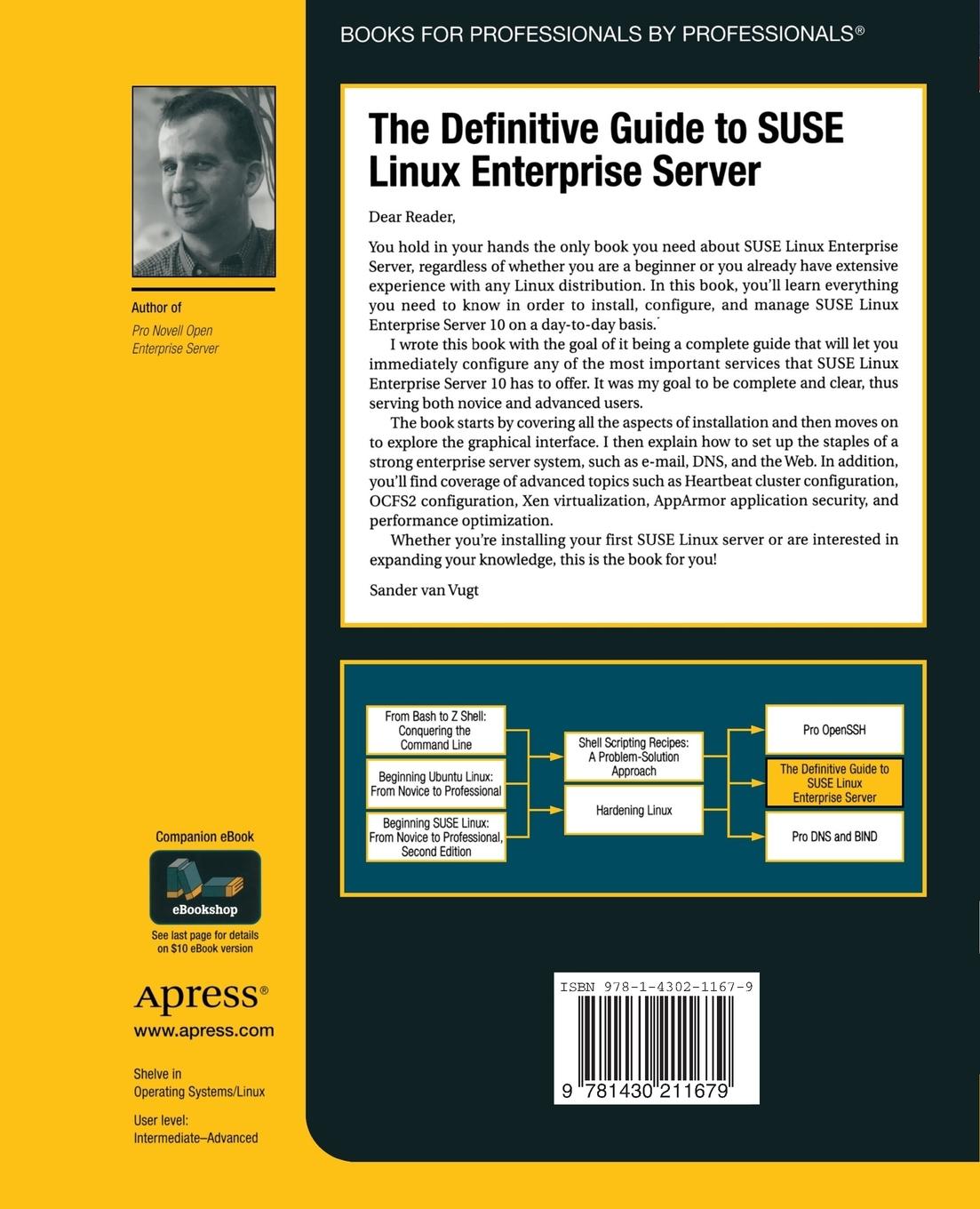Rückseitencover The Definitive Guide to SUSE Linux Enterprise Server