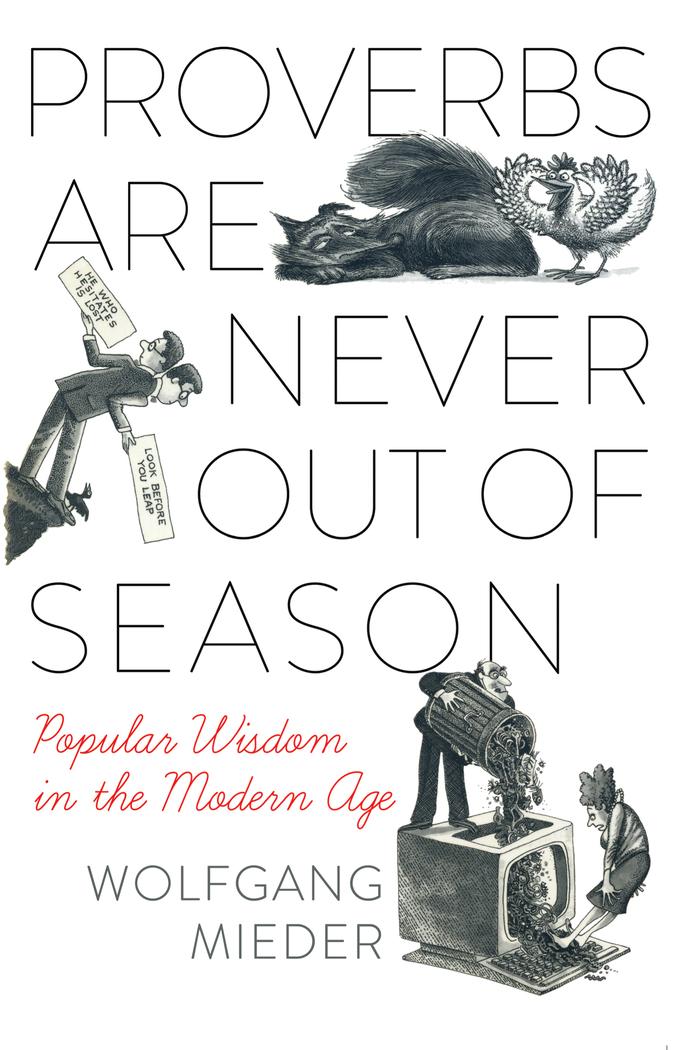 Vorderes Coverbild Proverbs Are Never Out of Season