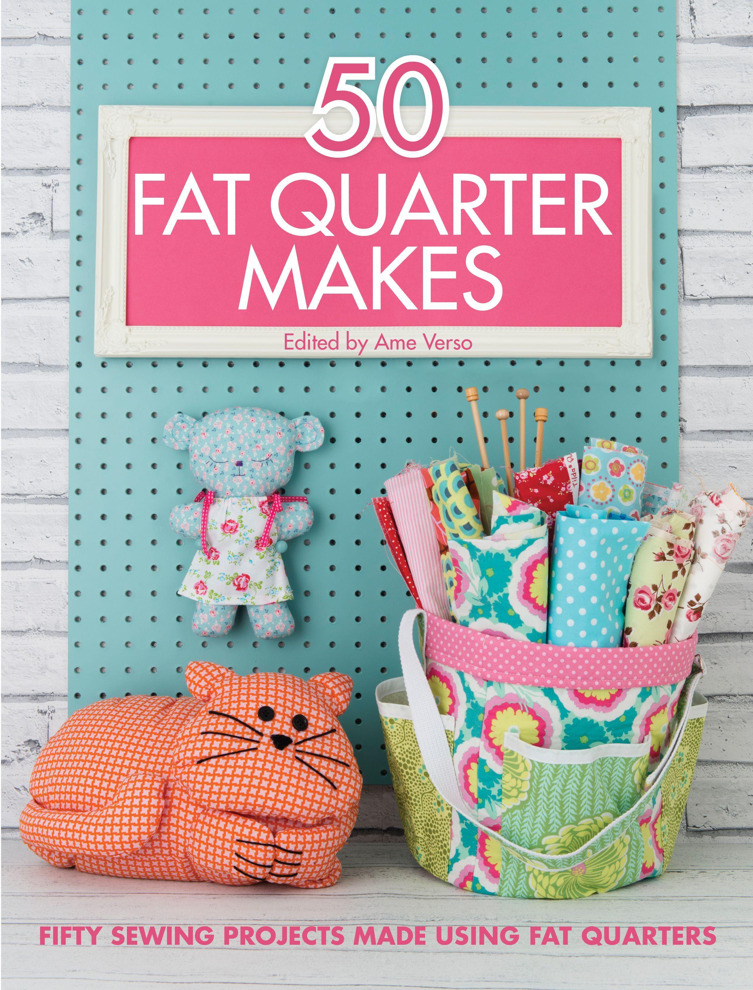 Vorderes Coverbild 50 Fat Quarter Makes