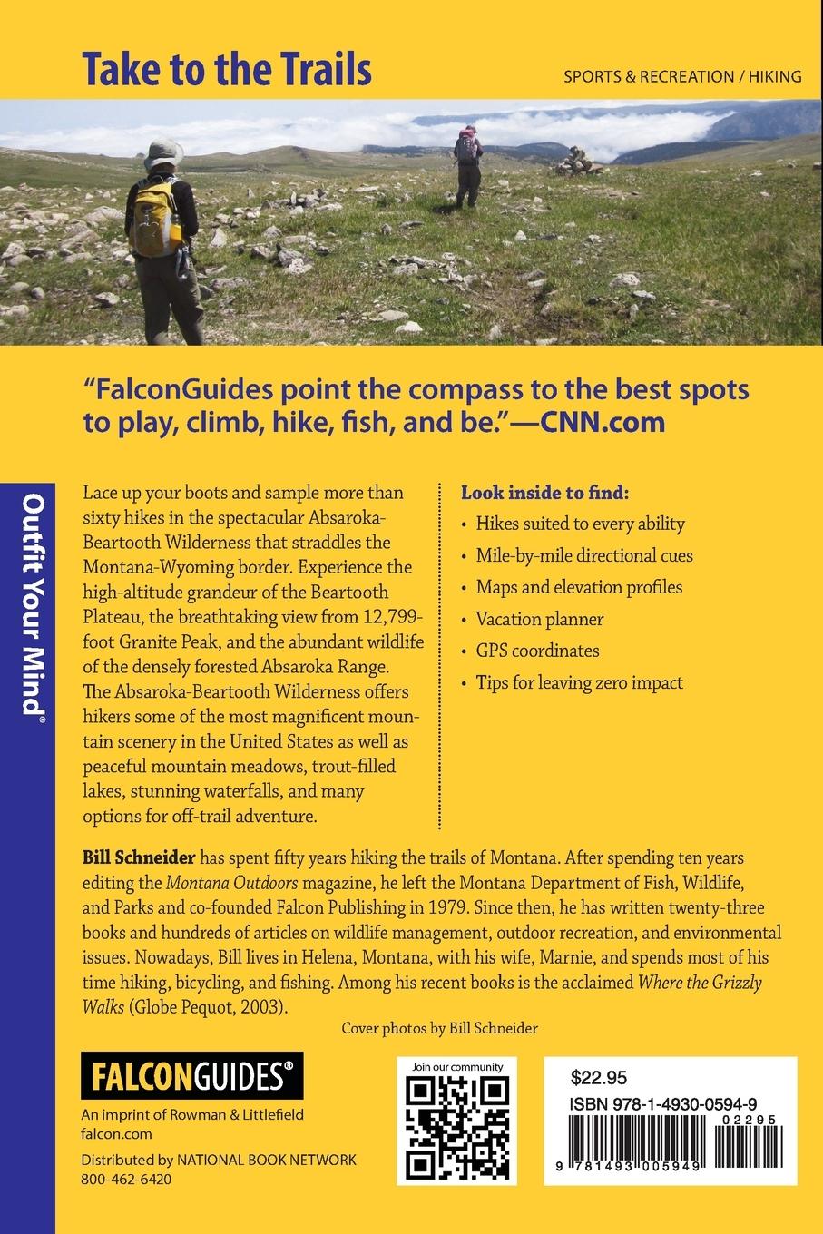 Rückseitencover Hiking the Absaroka-Beartooth Wilderness