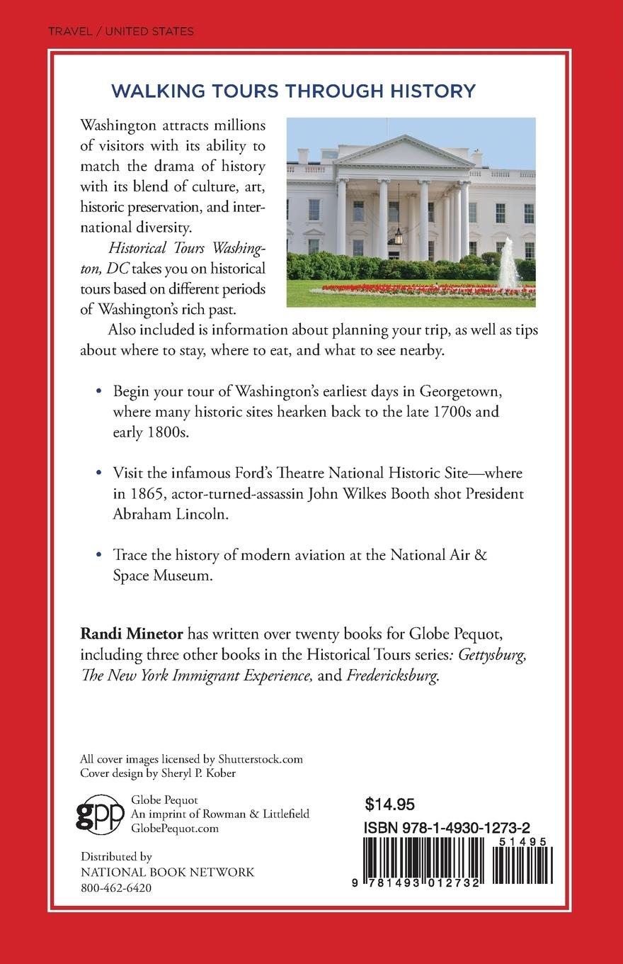 Rückseitencover Historical Tours Washington, DC
