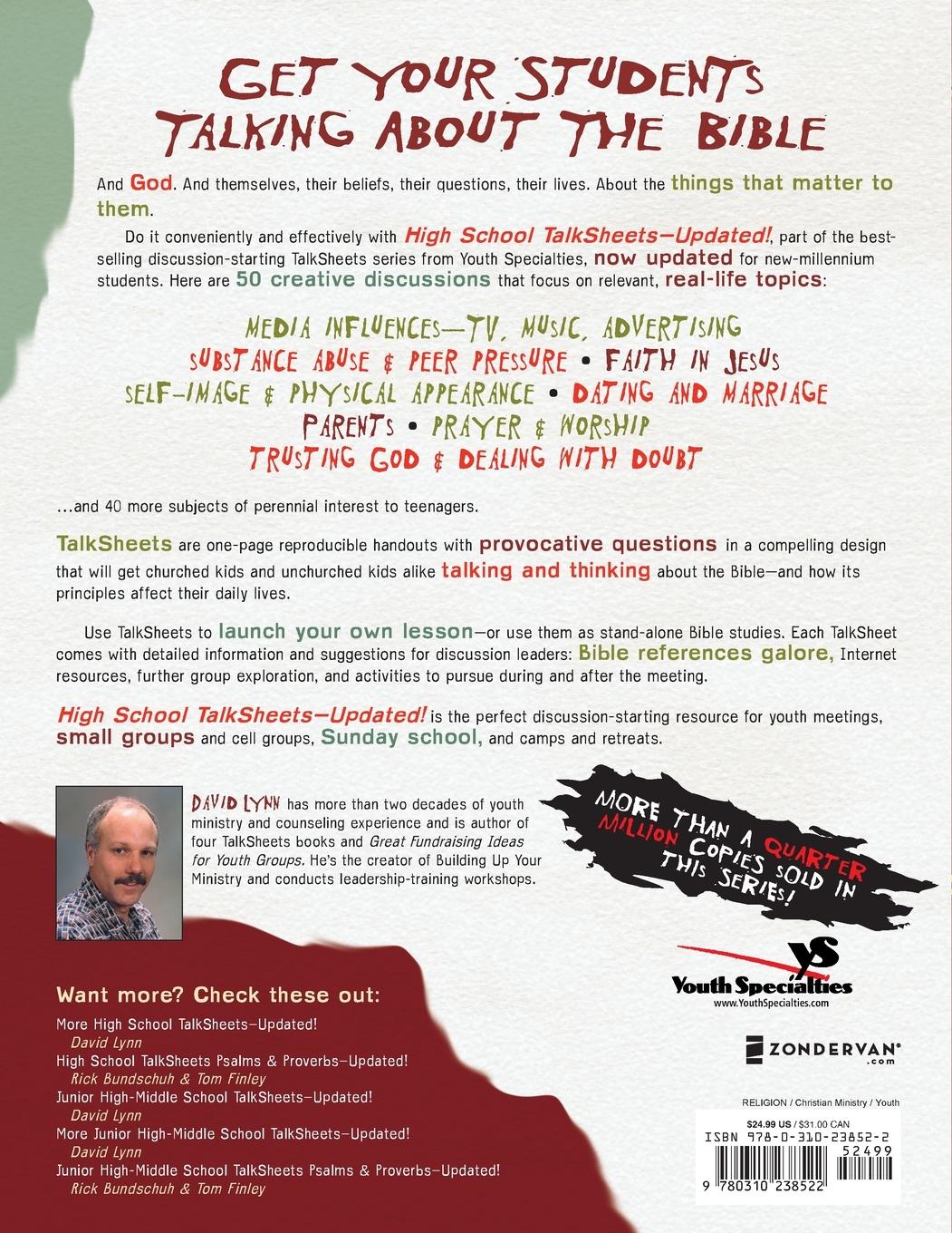 Rückseitencover High School Talksheets-Updated!