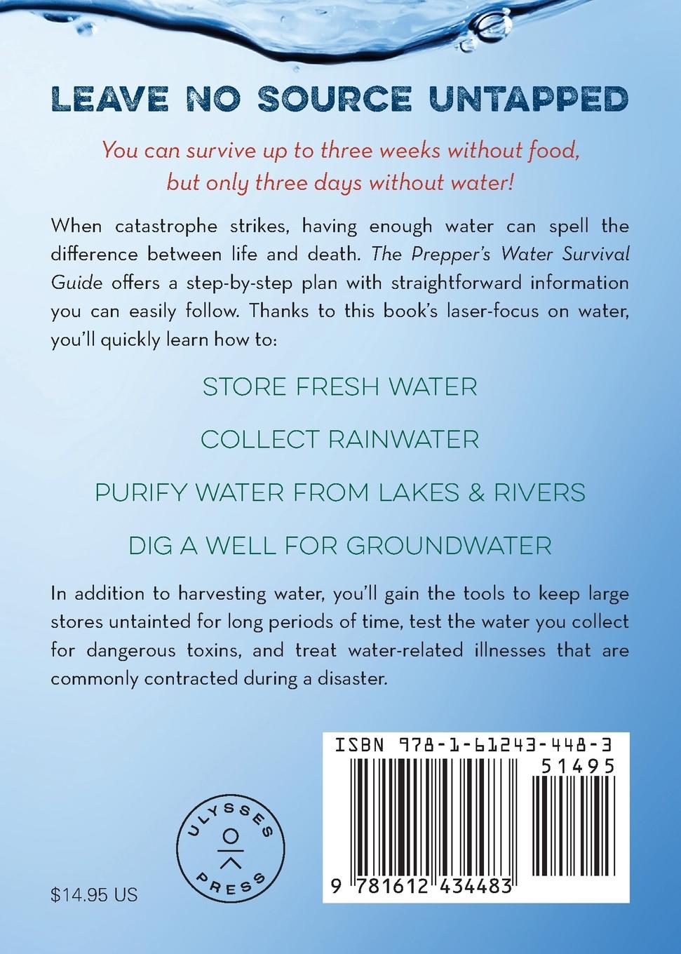 Rückseitencover Prepper's Water Survival Guide
