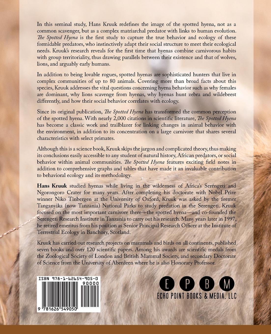 Rückseitencover The Spotted Hyena