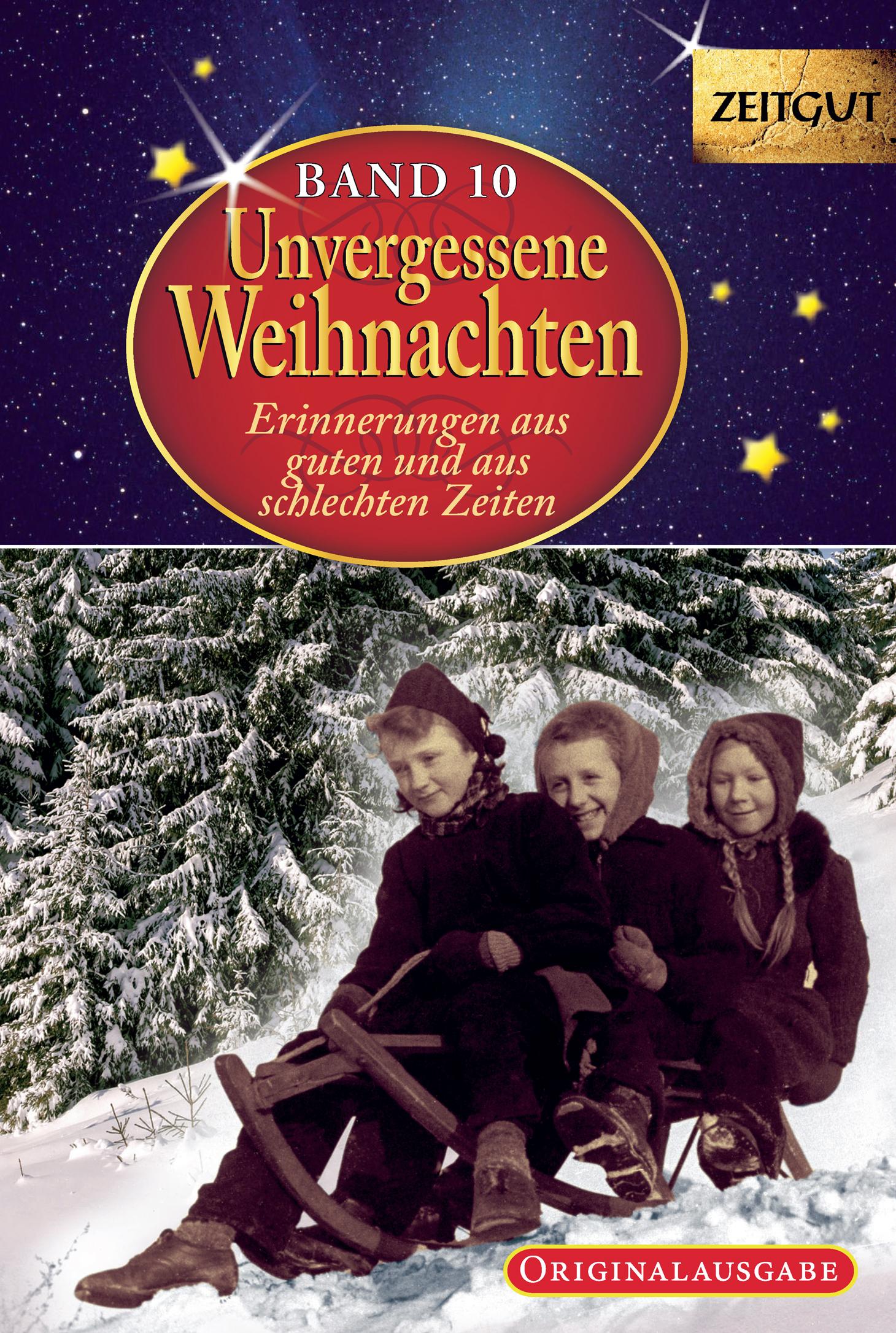 Vorderes Coverbild Unvergessene Weihnachten - Band 10. Geschenkband