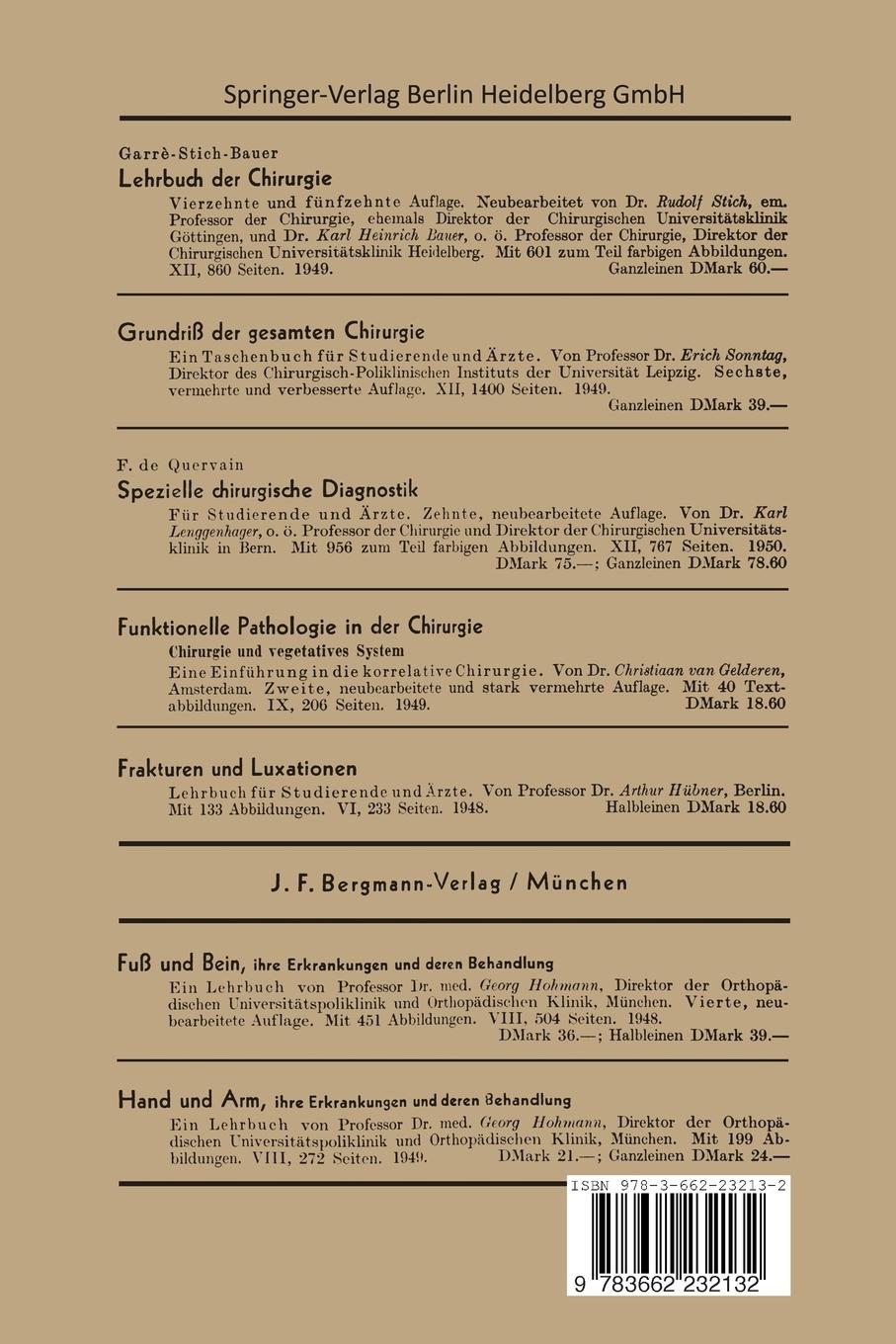 Rückseitencover V. Osteochondrosis Vertebrae, Hinterer Bandscheibenvorfall und Lumbago-Ischias-Syndrom