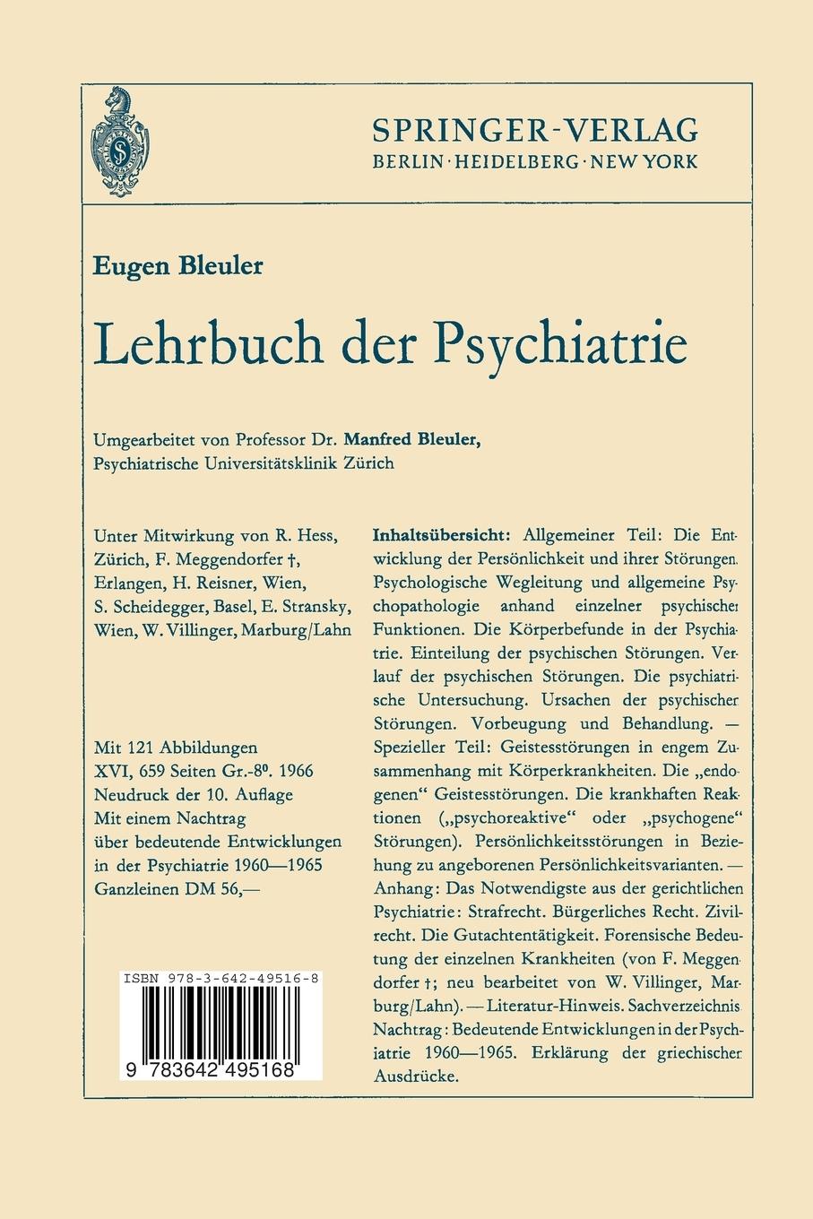 Rückseitencover Das Autistisch-Undisziplinierte Denken in der Medizin und Seine Überwindung