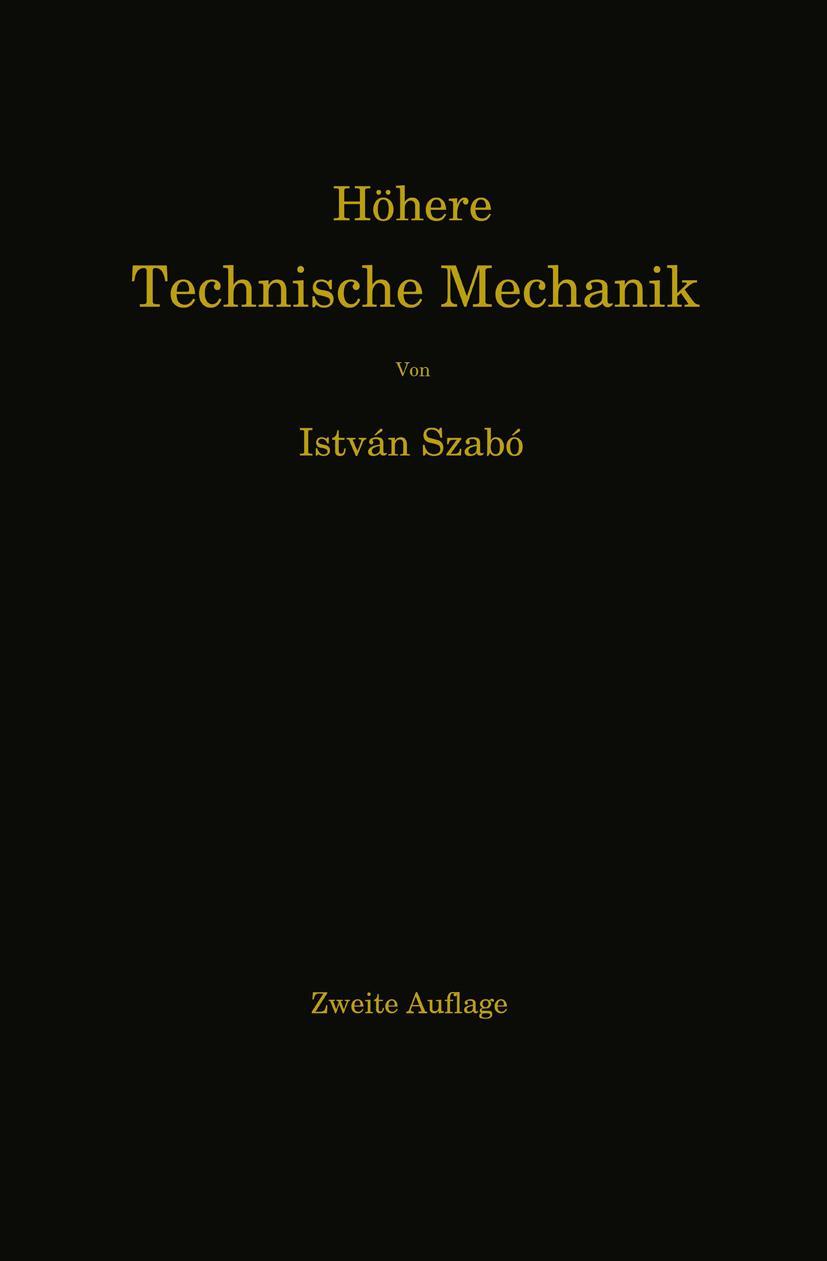 Vorderes Coverbild Höhere Technische Mechanik