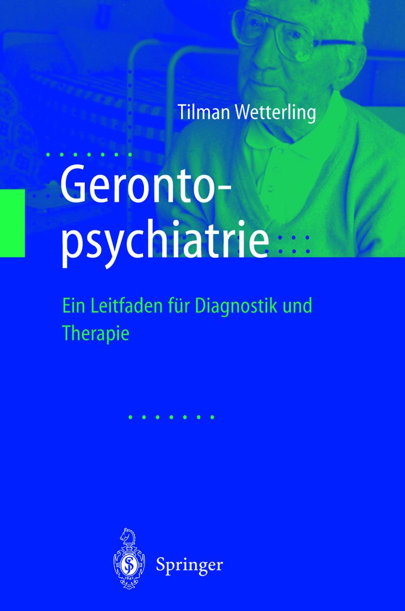 Vorderes Coverbild Gerontopsychiatrie