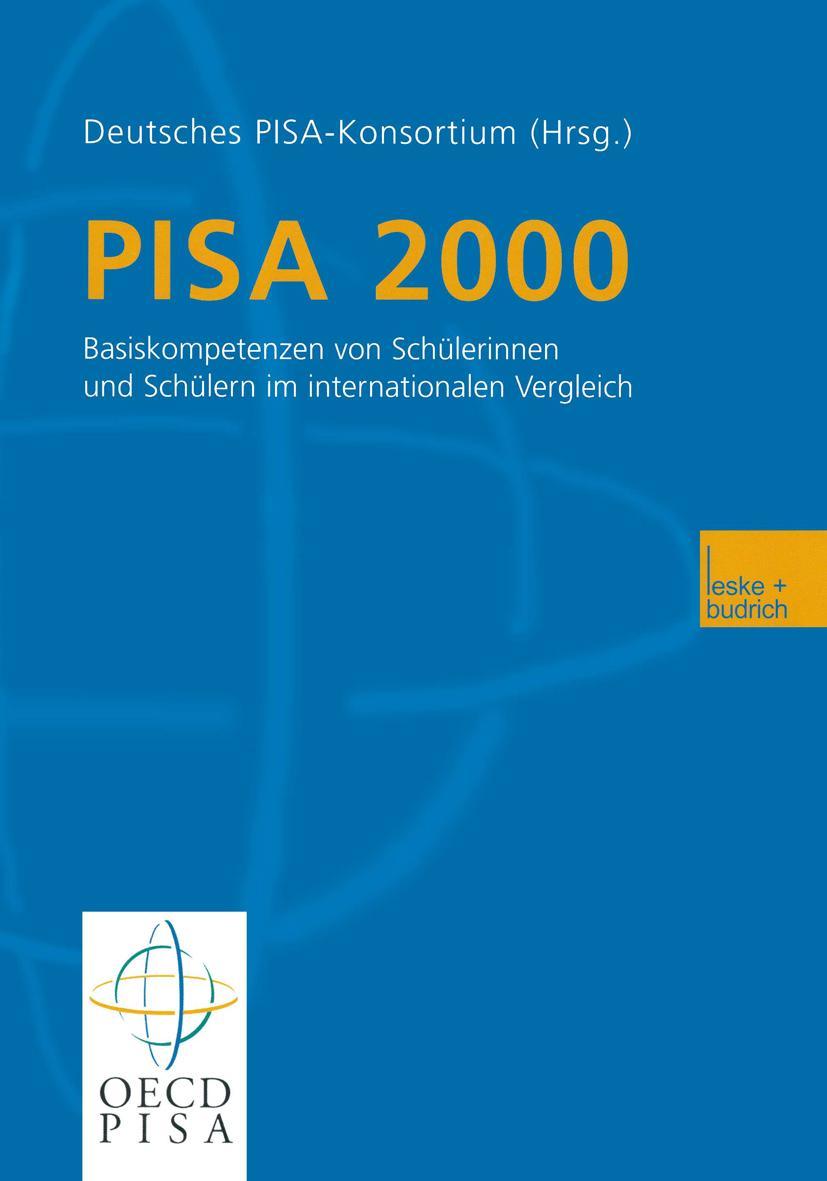 Vorderes Coverbild PISA 2000