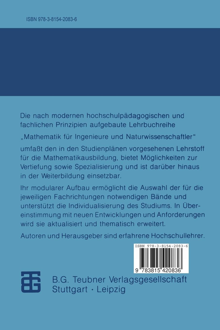 Rückseitencover Tensorrechnung
