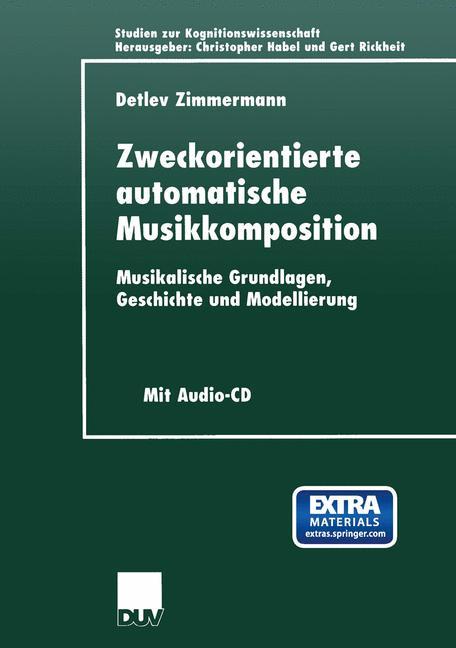 Vorderes Coverbild Zweckorientierte automatische Musikkomposition