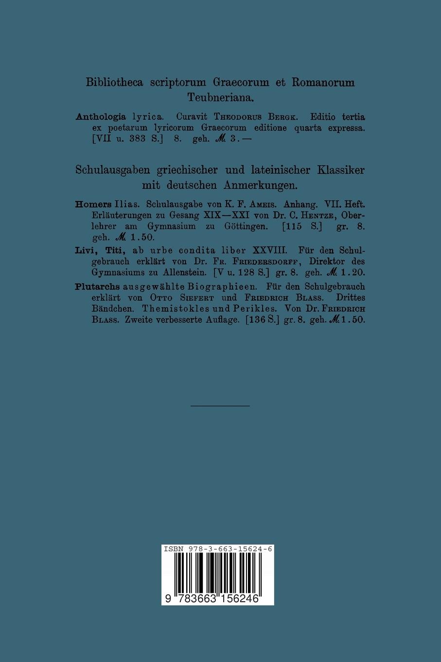 Rückseitencover Chronologie