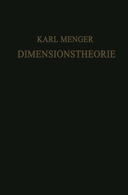 Vorderes Coverbild Dimensionstheorie