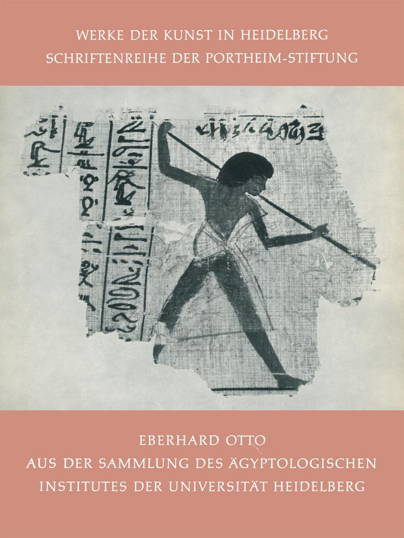 Vorderes Coverbild Aus der Sammlung des Ägyptologischen Institutes der Universität Heidelberg