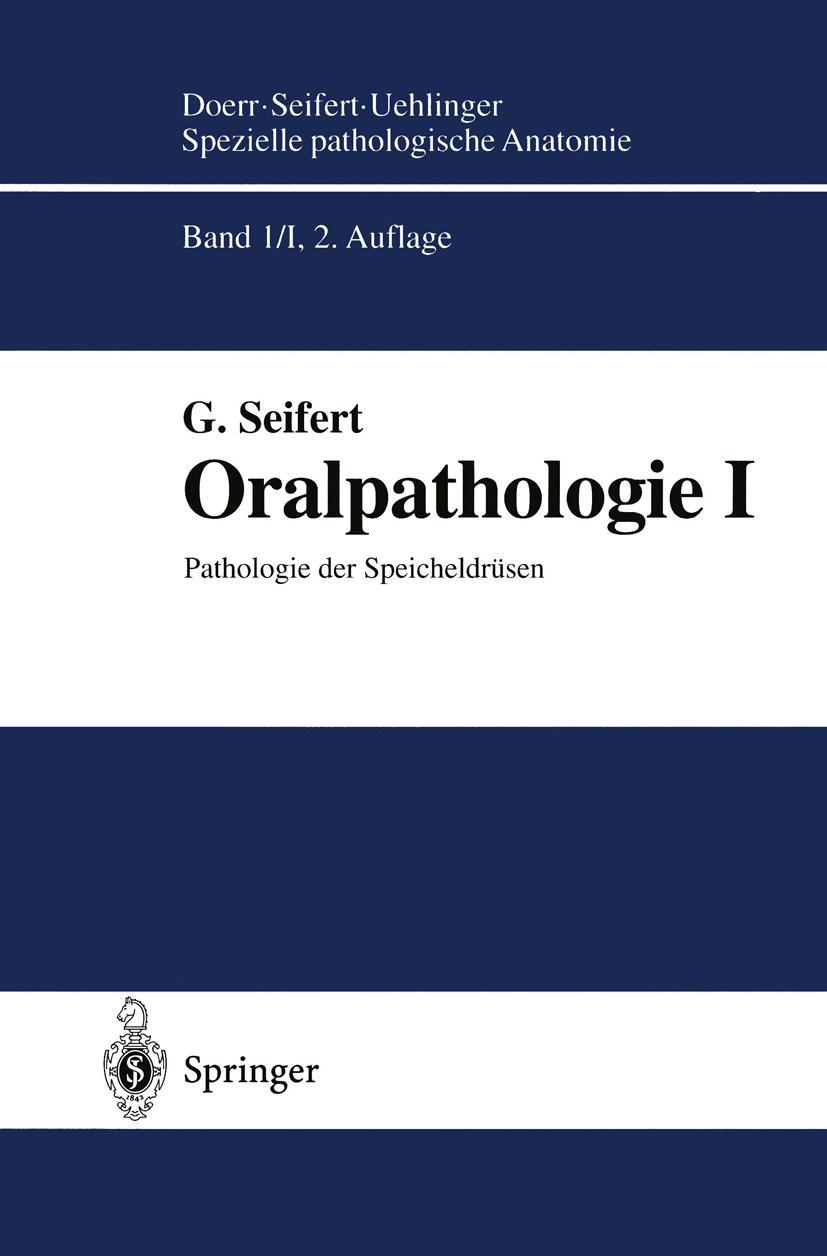 Vorderes Coverbild Oralpathologie I