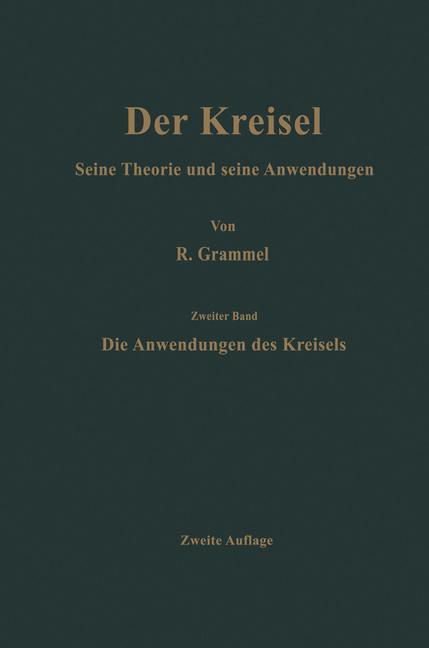 Vorderes Coverbild Die Anwendungen des Kreisels