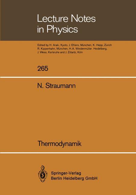 Vorderes Coverbild Thermodynamik