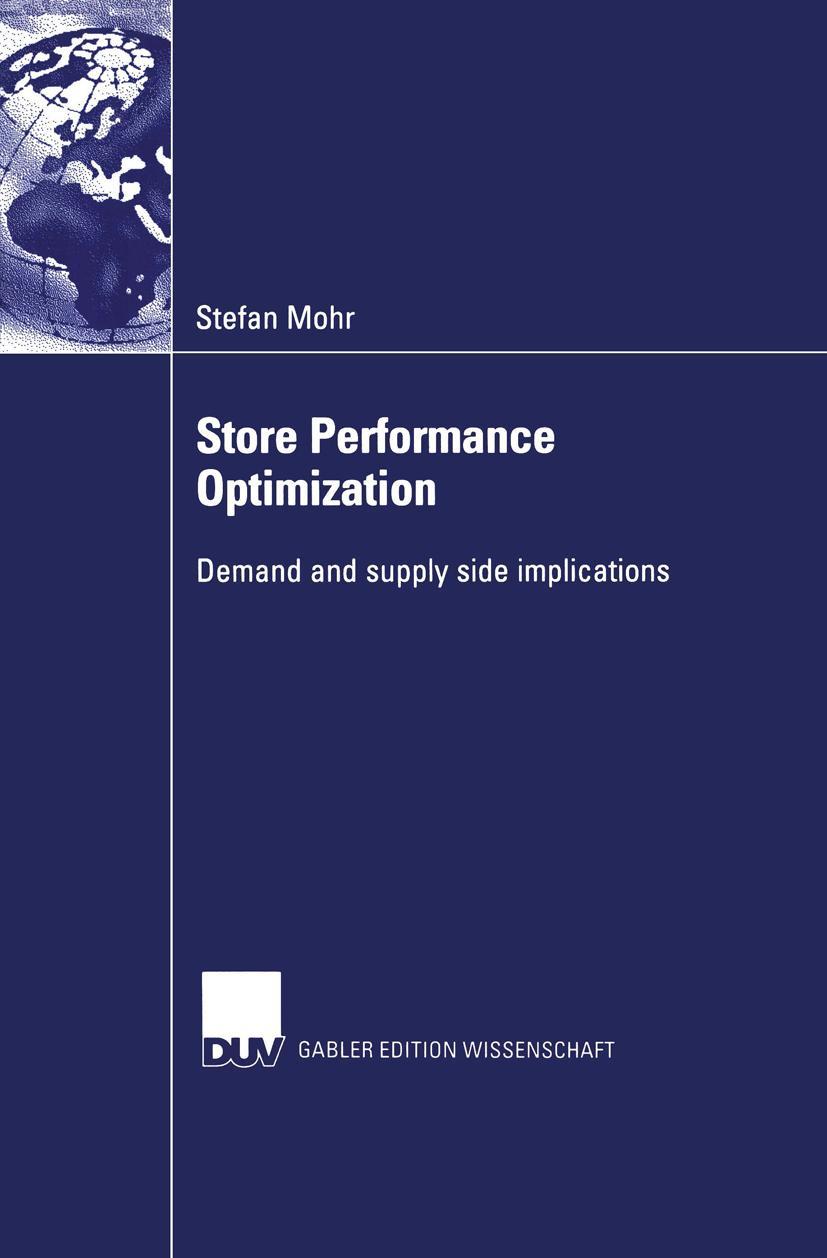 Vorderes Coverbild Store Performance Optimization
