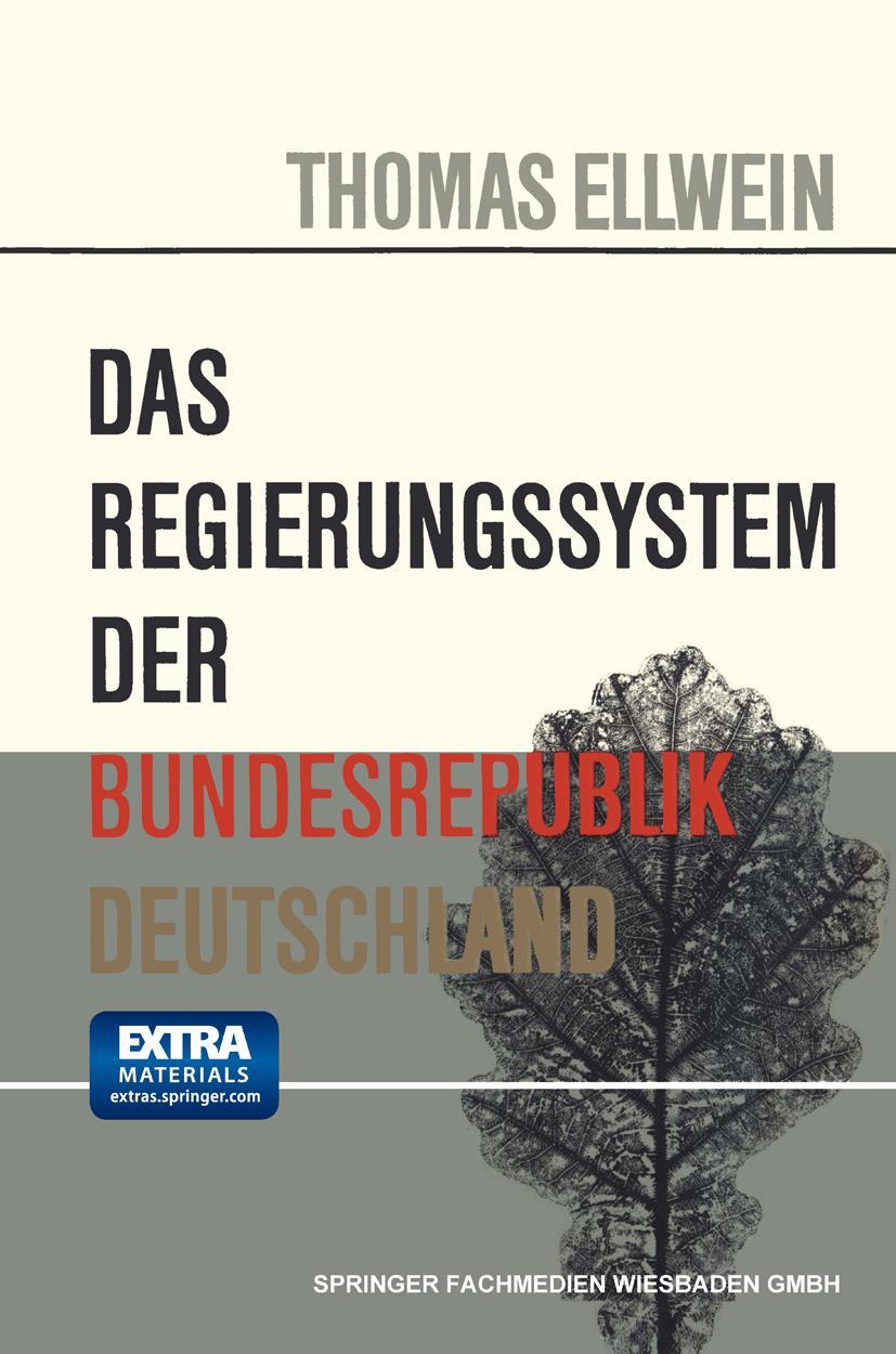 Vorderes Coverbild Das Regierungssystem der Bundesrepublik Deutschland