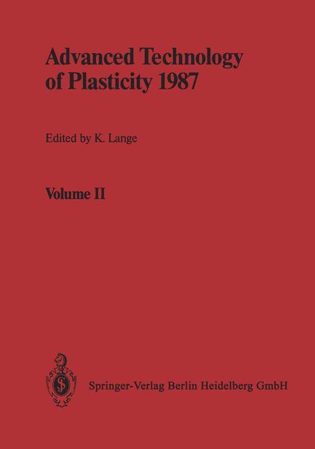 Vorderes Coverbild Advanced Technology of Plasticity 1987