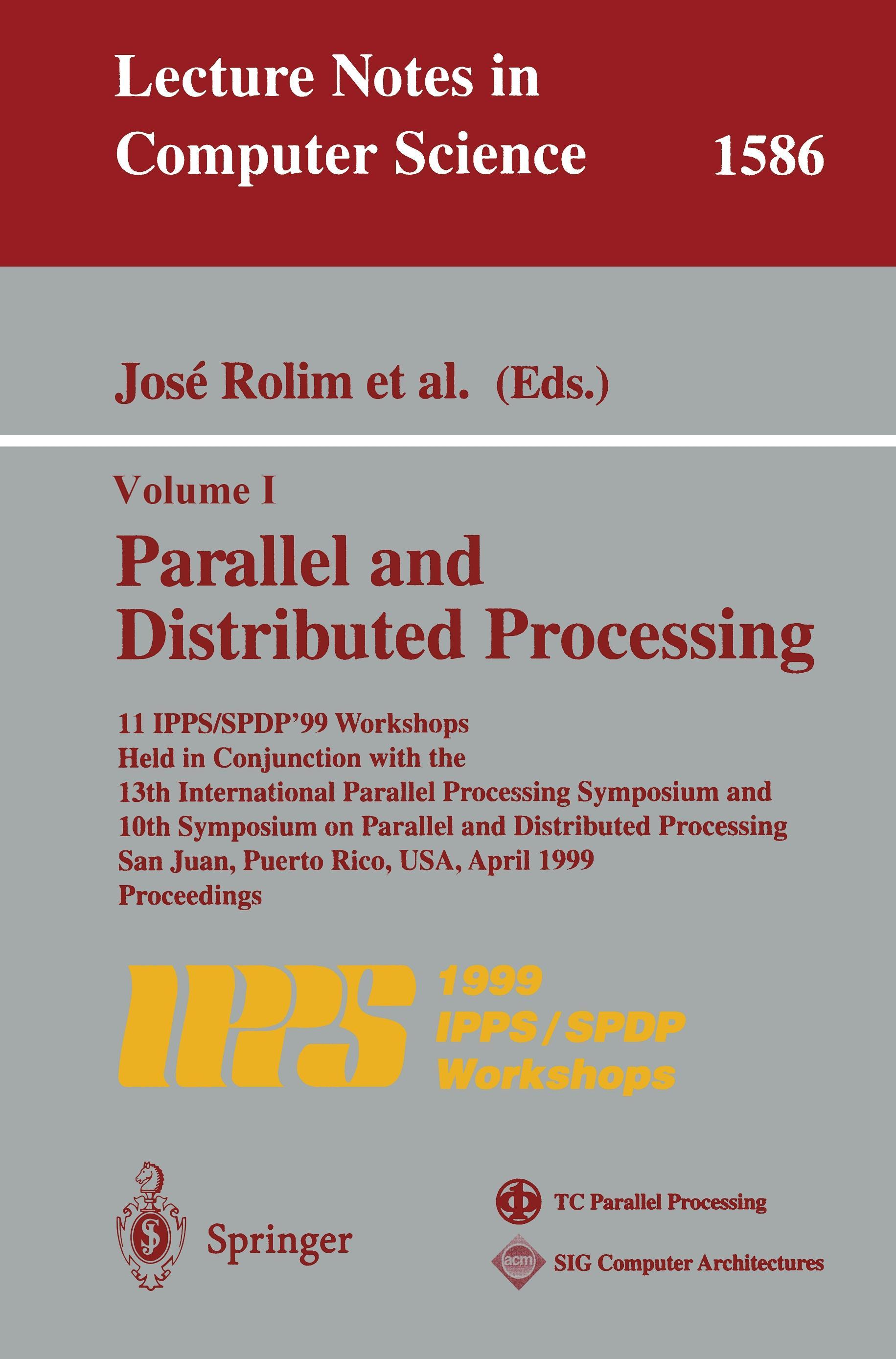 Vorderes Coverbild Parallel and Distributed Processing