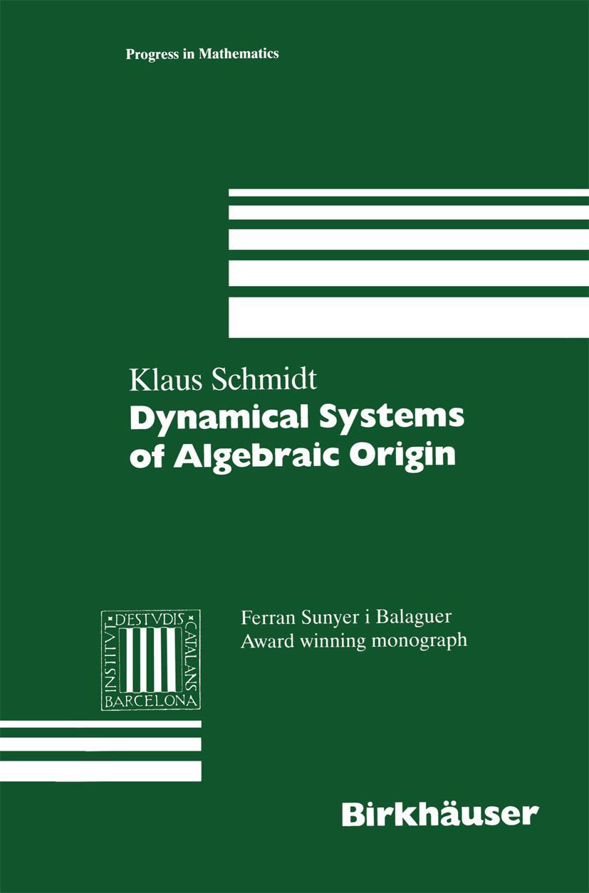 Vorderes Coverbild Dynamical Systems of Algebraic Origin