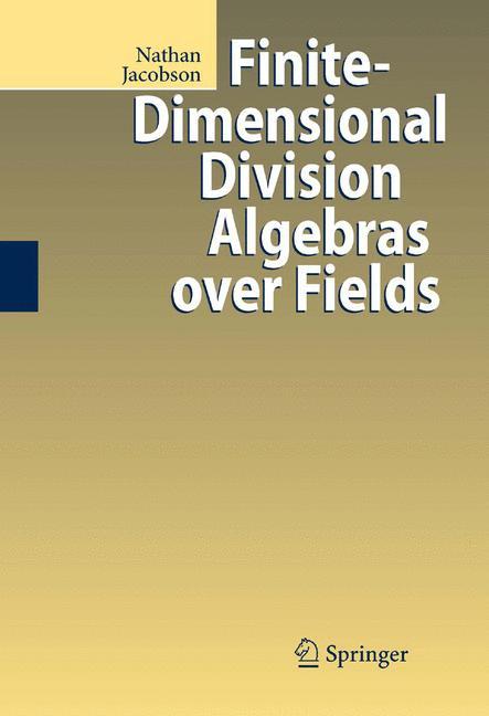 Vorderes Coverbild Finite-Dimensional Division Algebras over Fields