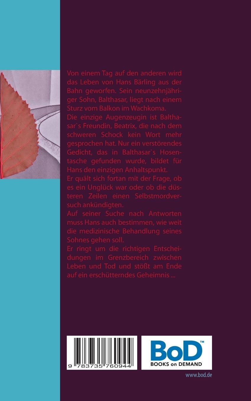 Rückseitencover umarm ich den November