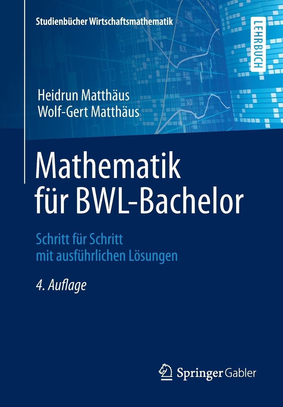 Vorderes Coverbild Mathematik für BWL-Bachelor