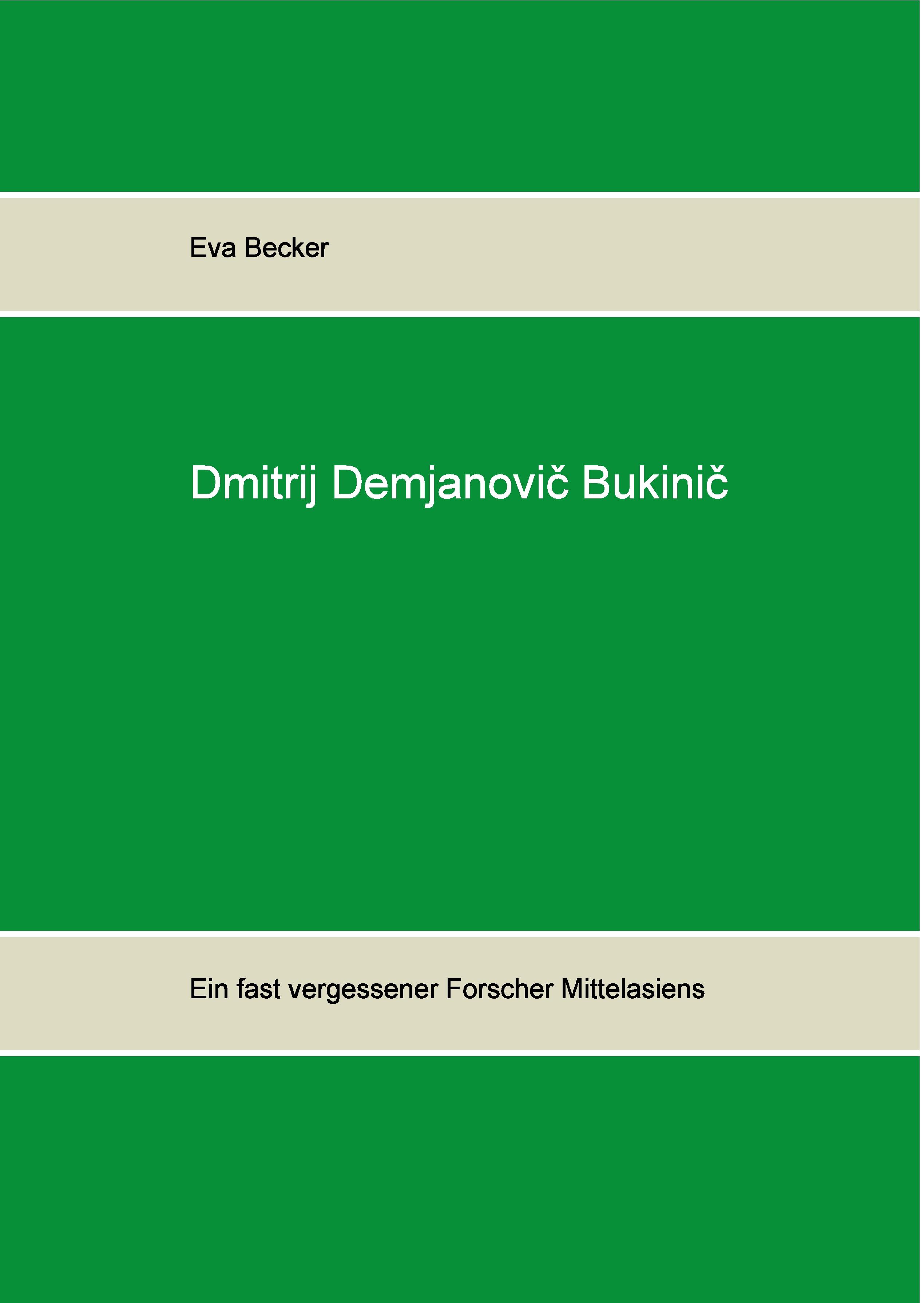 Vorderes Coverbild Dmitrij Demjanovic Bukinic