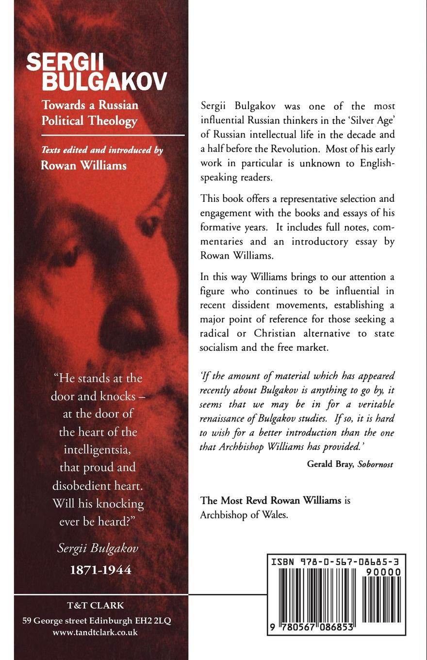 Rückseitencover Sergii Bulgakov