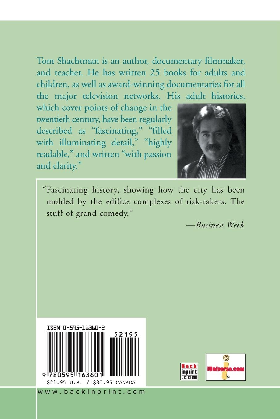 Rückseitencover Skyscraper Dreams