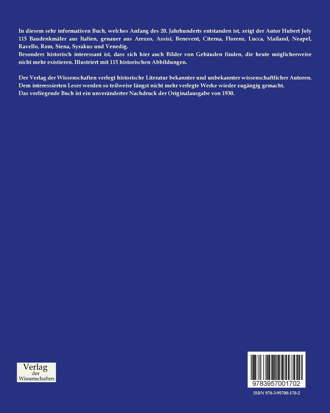 Rückseitencover Meisterwerke der Baukunst und des Kunstgewerbes aller Länder und Zeiten und ihre Schöpfer