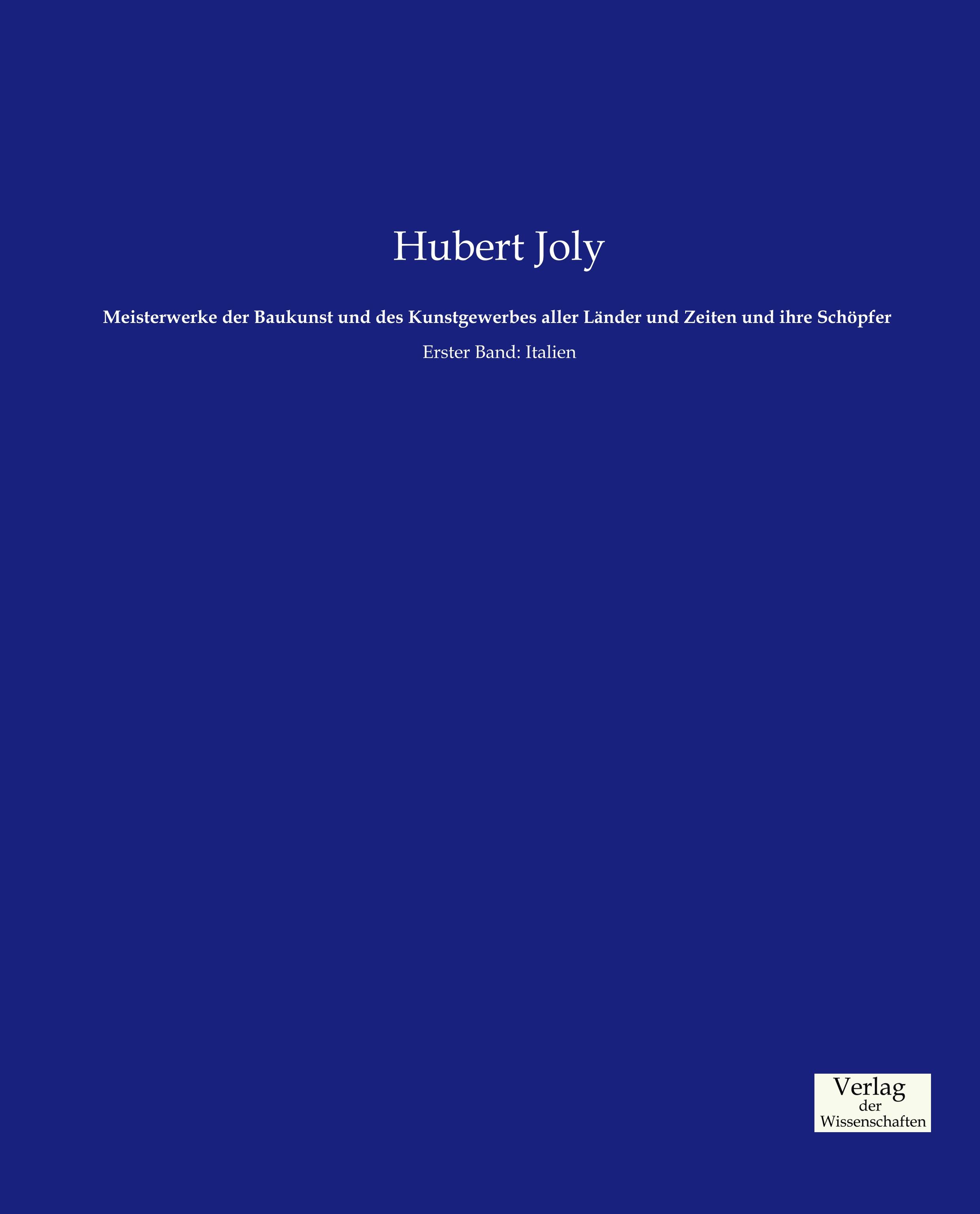 Vorderes Coverbild Meisterwerke der Baukunst und des Kunstgewerbes aller Länder und Zeiten und ihre Schöpfer