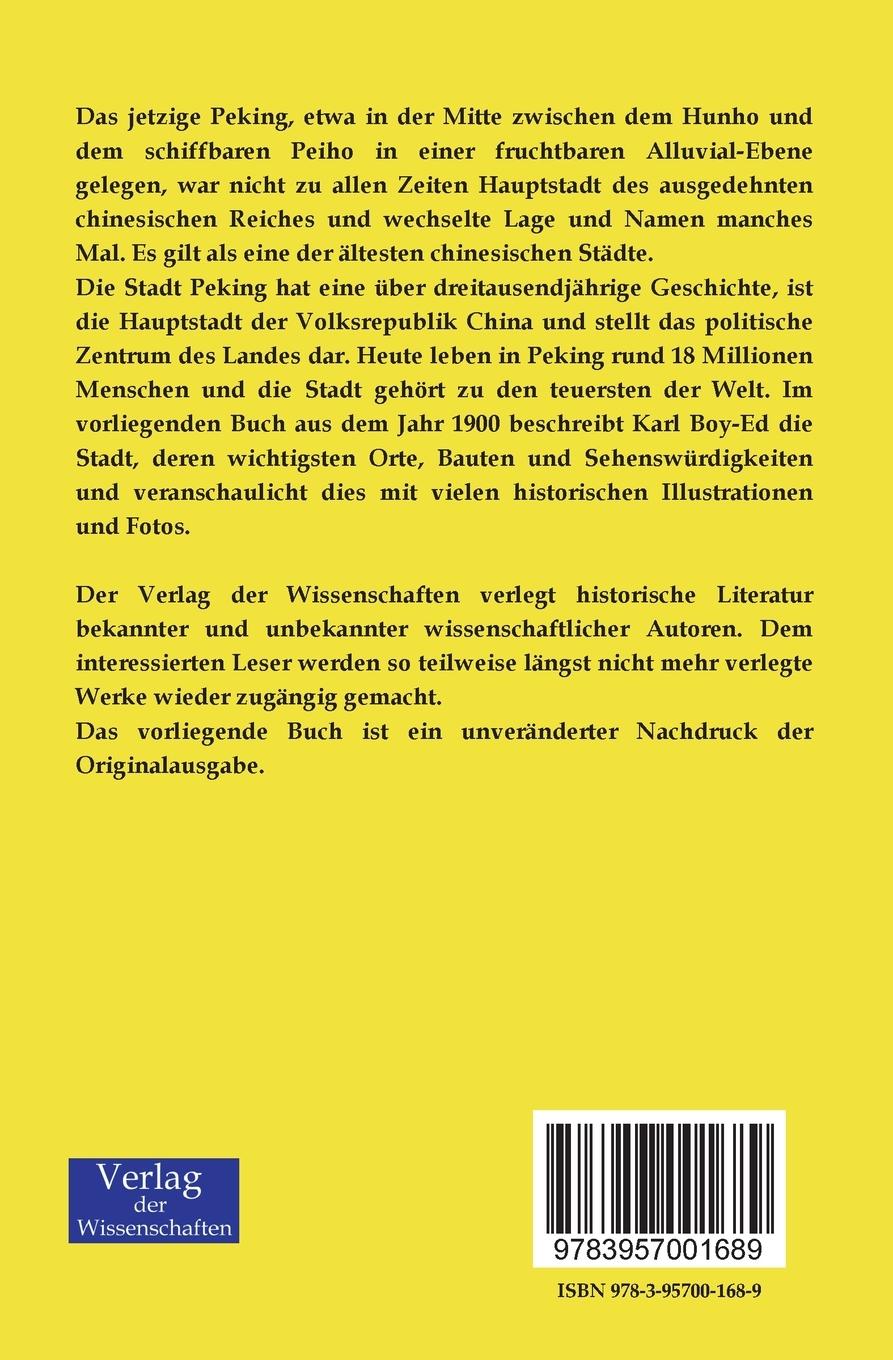 Rückseitencover Peking und Umgebung.