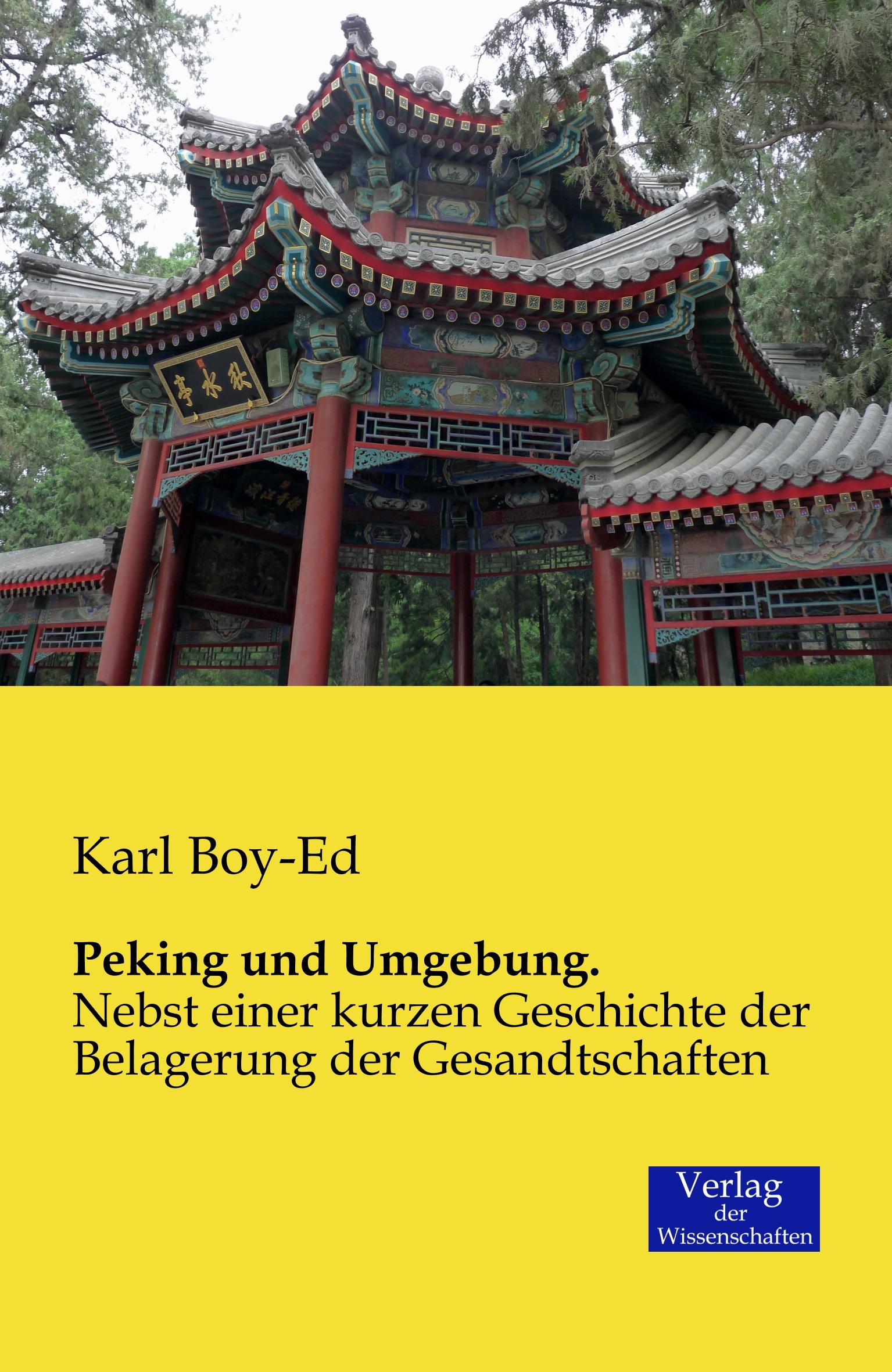 Vorderes Coverbild Peking und Umgebung.
