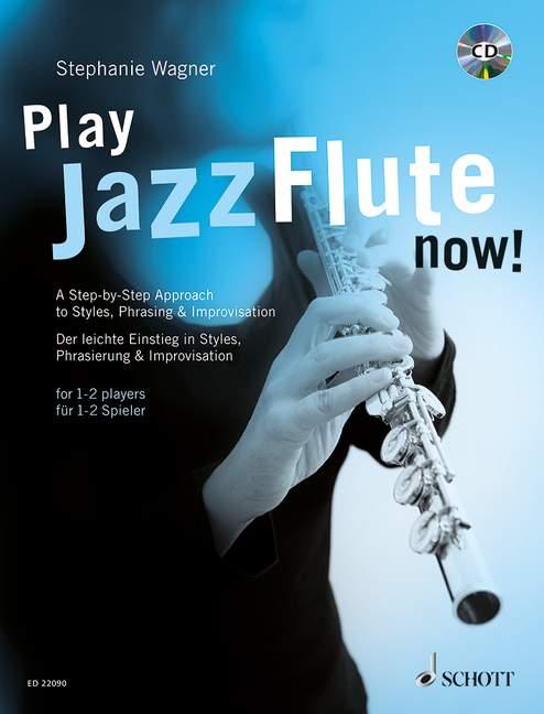 Vorderes Coverbild Play Jazz Flute - now!