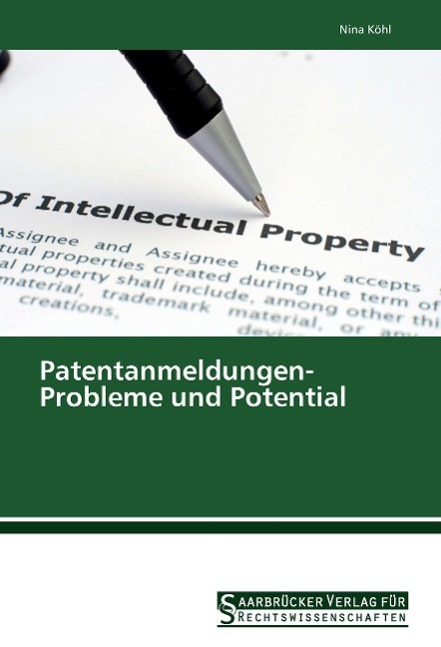 Vorderes Coverbild Patentanmeldungen- Probleme und Potential