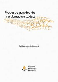 Vorderes Coverbild Procesos guiados de la elaboración textual