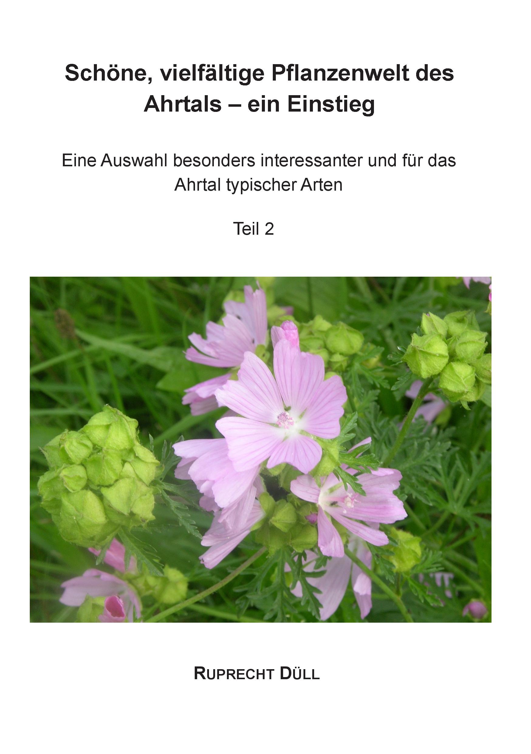 Vorderes Coverbild Schöne, vielfältige Pflanzenwelt des Ahrtals - ein Einstieg