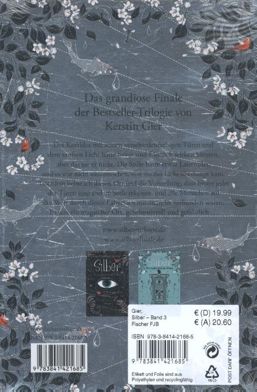 Rückseitencover Silber - Das dritte Buch der Träume