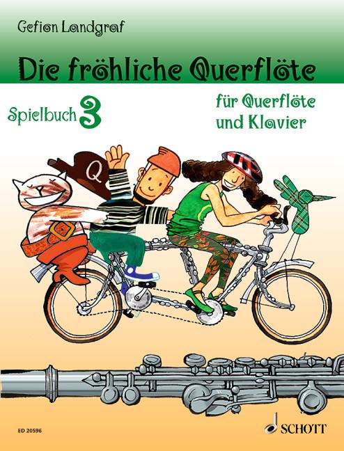 Vorderes Coverbild Die fröhliche Querflöte Spielbuch 3